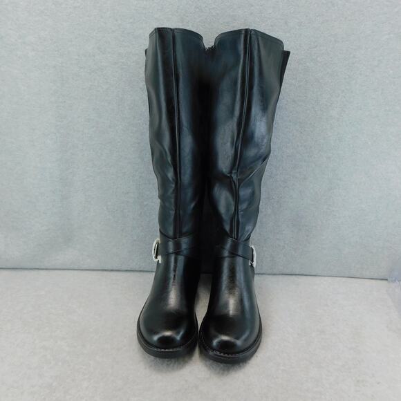 LifeStride Womens Karter Faux Leather Stretch Knee-High Boots - Size 6.5 - Picture 5 of 10